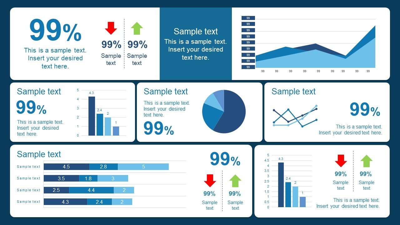 1 Best Dashboard Templates for PowerPoint Presentations Regarding Free Powerpoint Dashboard Template Within Free Powerpoint Dashboard Template
