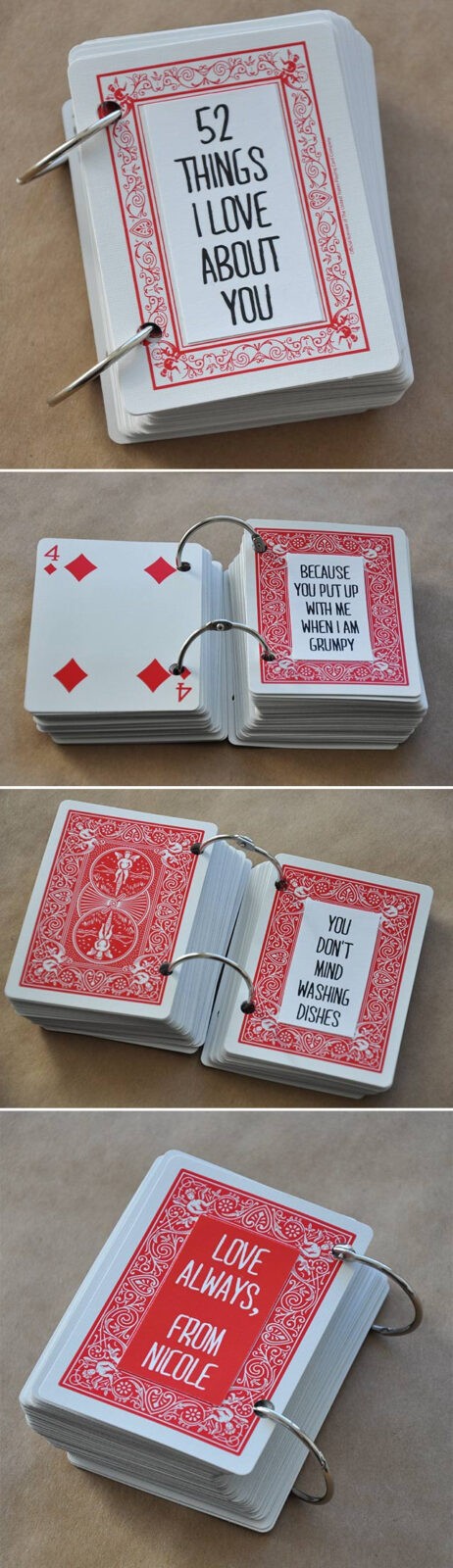 1 Things I Love About You • visual heart creative studio Within 52 Things I Love About You Cards Template