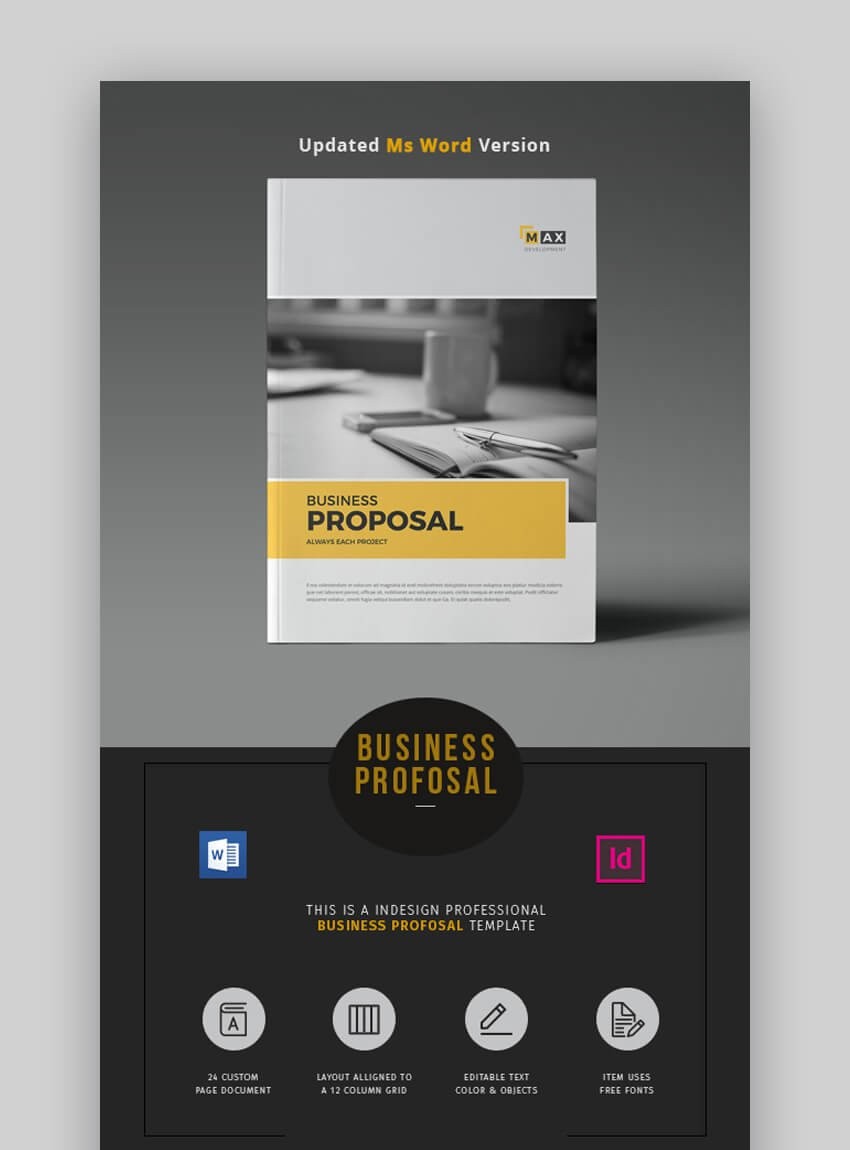 1 Vorlagen für MS Word-Geschäftsvorschläge, um Geschäfte im Jahr  Regarding Free Business Proposal Template Ms Word With Regard To Free Business Proposal Template Ms Word