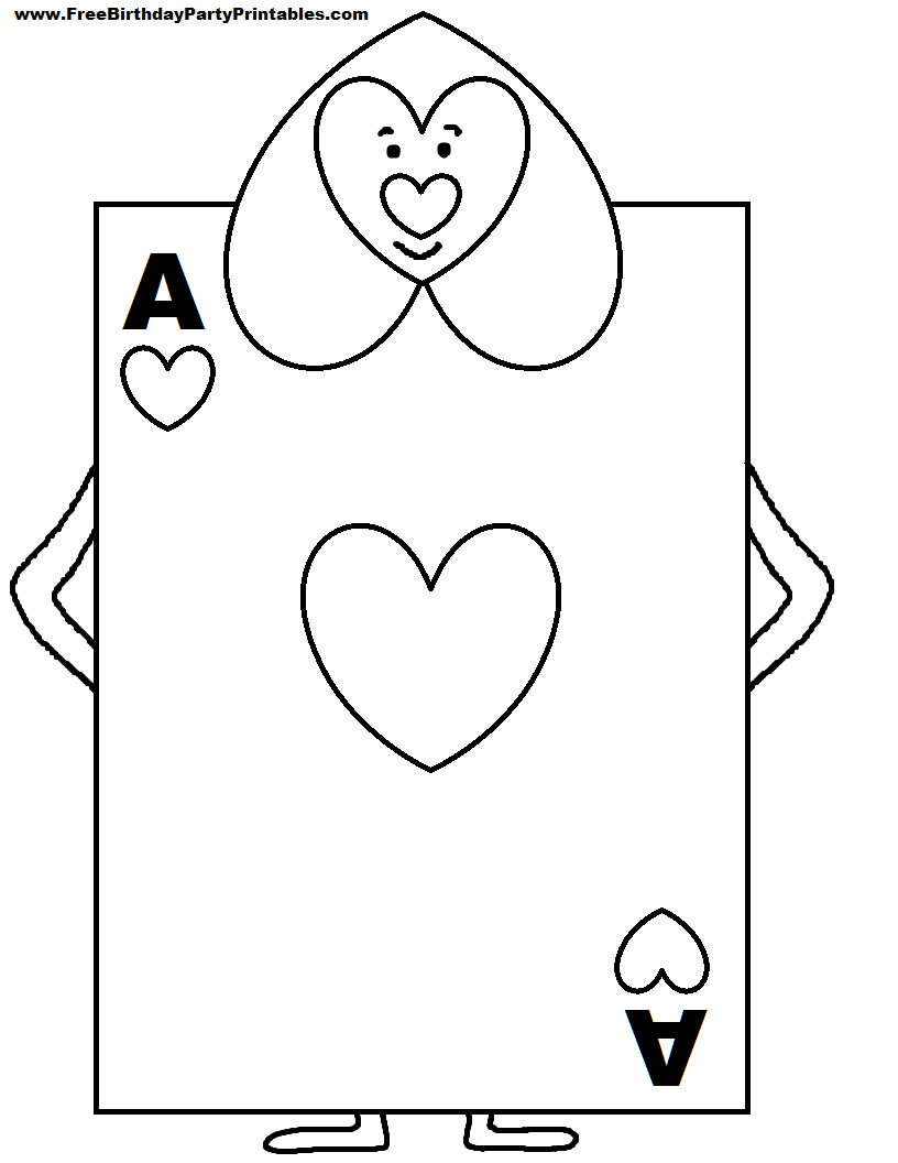 Alice In Wonderland Card Soldiers Printable Cutout Within Alice In Wonderland Card Soldiers Template For Alice In Wonderland Card Soldiers Template
