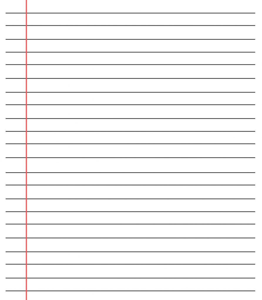 apa paper template microsoft word For College Ruled Lined Paper Template Word 2007