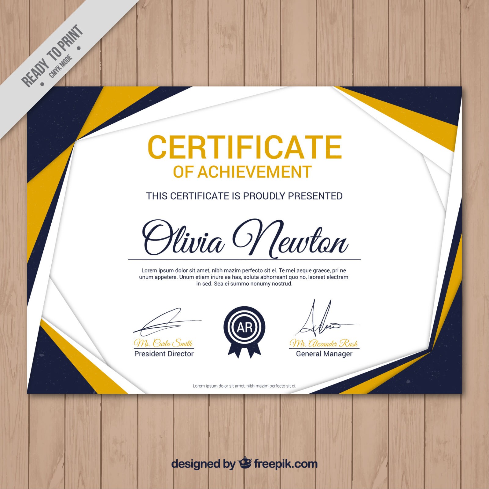 Compilation: 1 Free Certificate Templates - Freepik Blog With Elegant Certificate Templates Free Regarding Elegant Certificate Templates Free