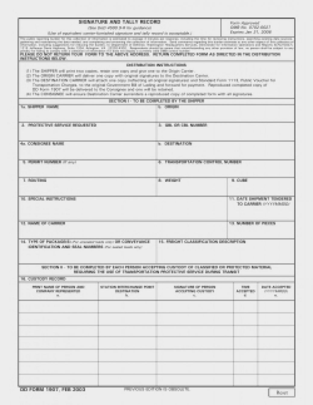 Dd Form 1 Courier Authorization Card Template With Dd Form 2501 Courier Authorization Card Template With Dd Form 2501 Courier Authorization Card Template