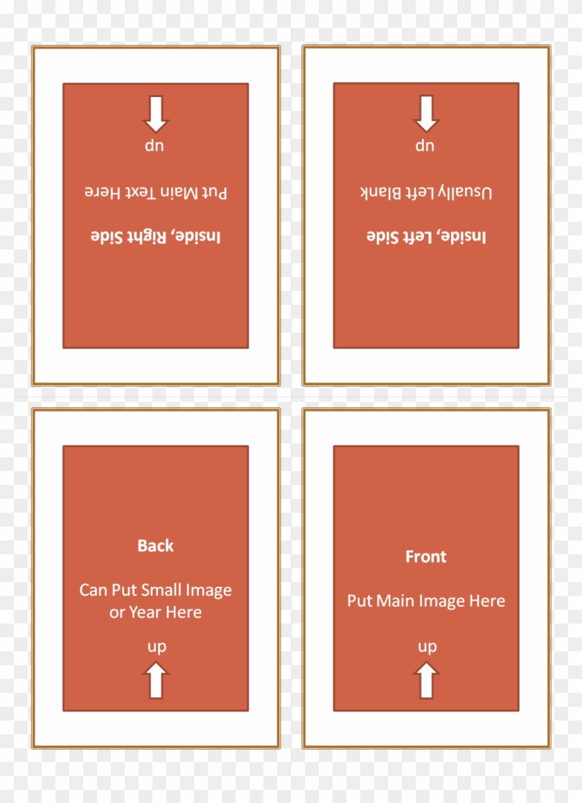 Four Fold Greeting Card Template 1 - Quarter Fold Birthday  Pertaining To Quarter Fold Greeting Card Template
