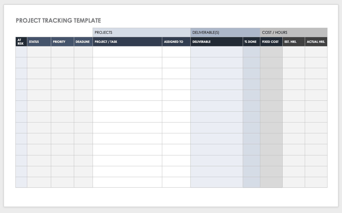 Free Project Plan Templates for Word  Smartsheet Within Work Plan Template Word In Work Plan Template Word