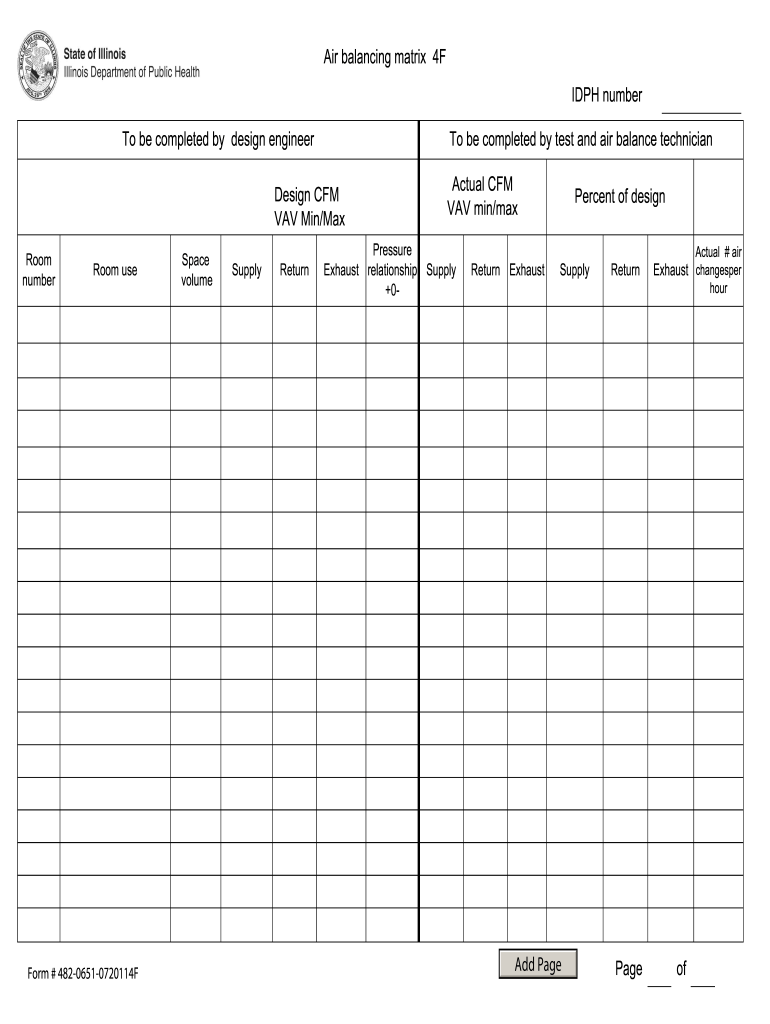 Hvac Air Balance Report Template - Fill Online, Printable  Within Air Balance Report Template