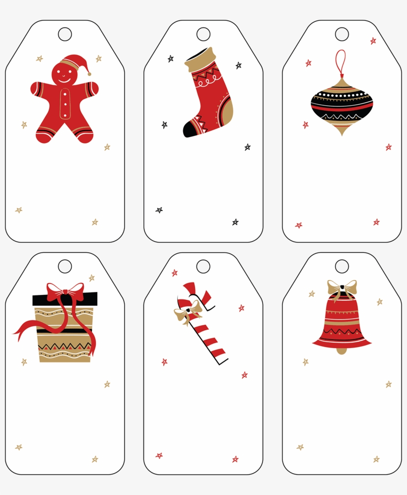Printable Free Gift Tag Templates For Word - Christmas Tag  For Free Gift Tag Templates For Word