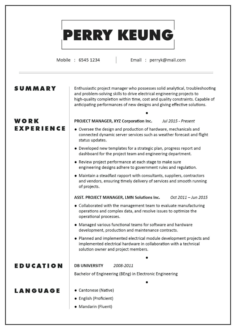 project report format for engineering With Engineering Progress Report Template