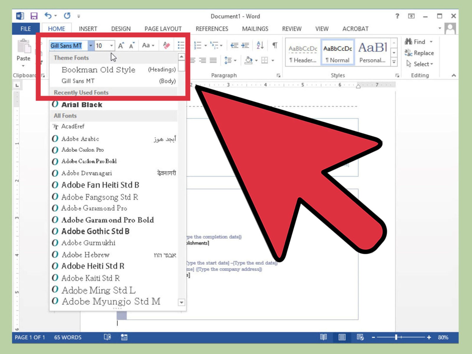 Wie man in Word einen Lebenslauf erstellt – wikiHow Pertaining To How To Make A Cv Template On Microsoft Word
