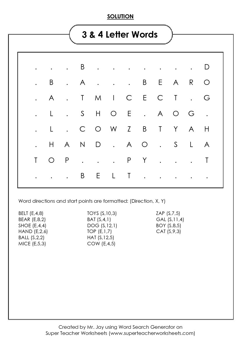 Word Search Puzzle Generator With Word Sleuth Template With Regard To Word Sleuth Template
